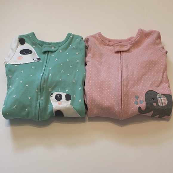Carter's Other - Carter’s girls sleepers (bundle of 2)